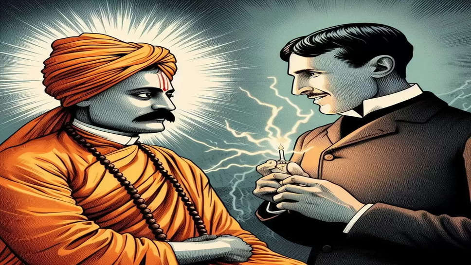 Vivekananda met Nikola Tesla,